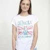 Henry Tiger Damen DISNEY CLASSICS CRUELL BRITANNIA - T-Shirt Print - White