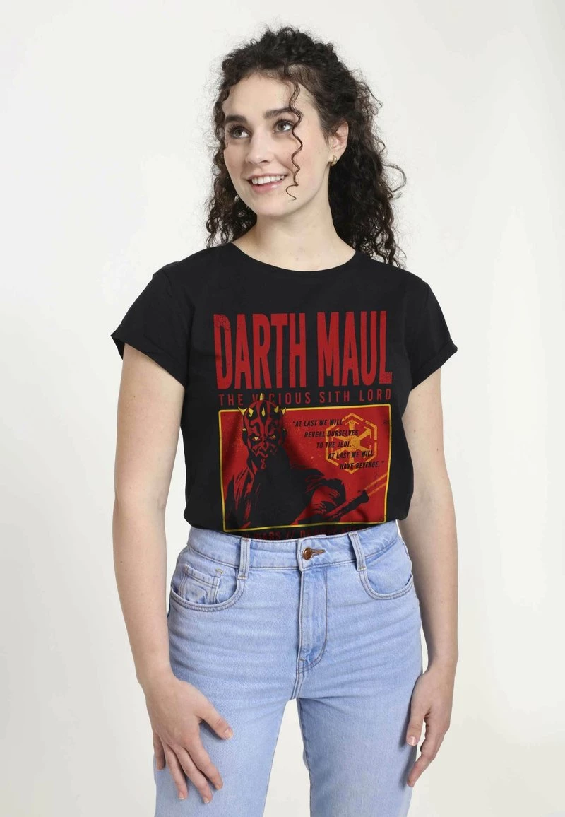 Henry Tiger Damen STAR WARS MAUL - T-Shirt Print - Black 4 Henry Tiger Damen STAR WARS MAUL - T-Shirt Print - Black – Bild 4