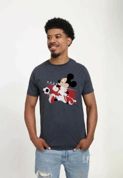 Henry Tiger Unisex DISNEY CLASSICS MICKEY CLASSIC - ENGLAND KICK - T-Shirt Print - Melange Black -Günstiges Henry Tiger Geschäft a4f4459fcc9f42a8b695e01c3810aa2a
