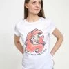 Henry Tiger Damen DISNEY THE LITTLE MERMAID - SEBASTIAN - T-Shirt Print - White