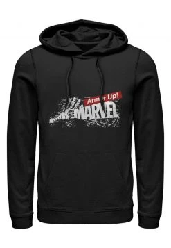 Henry Tiger Unisex MARVEL MARVEL ARMOR UP - Kapuzenpullover - Black