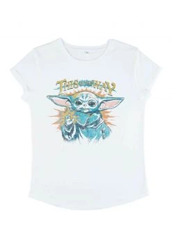 Henry Tiger Damen STAR WARS: MANDALORIAN - FORCE HANDS - T-Shirt Print - White -Günstiges Henry Tiger Geschäft a70fddded92a4870823bd33b8d4da8f7