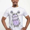 Henry Tiger PIXAR MONSTER'S INC. - BOO KITTY - T-Shirt Print - White | Unisex
