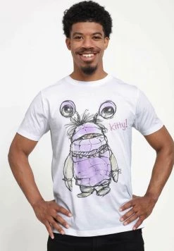Henry Tiger PIXAR MONSTER'S INC. - BOO KITTY - T-Shirt Print - White | Unisex