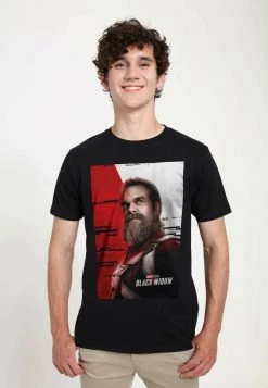 Henry Tiger MARVEL UNISEX GUARDIAN PORTRAIT - T-Shirt Print - Black