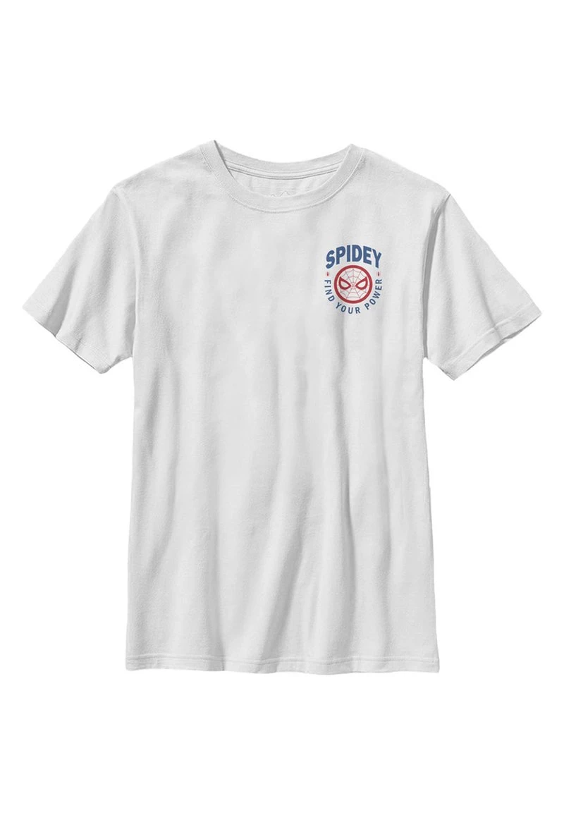 Henry Tiger Unisex SPIDEY POCKET - T-Shirt Print - White 1 Henry Tiger Unisex SPIDEY POCKET - T-Shirt Print - White