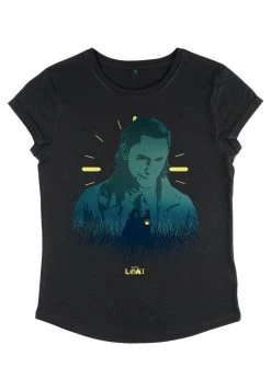 Henry Tiger Damen MARVEL - T-Shirt Print - Black -Günstiges Henry Tiger Geschäft a7d1aed6863e46299662e3746b509ea5