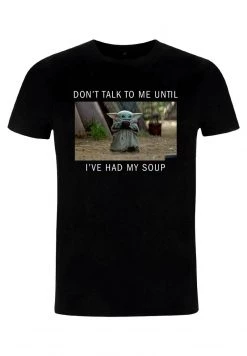 Henry Tiger Unisex STAR WARS: THE MANDALORIAN - NEED SOUP - T-Shirt Print - Black -Günstiges Henry Tiger Geschäft a7ef2ebe1f1947e6a6726f7ea56a2a44