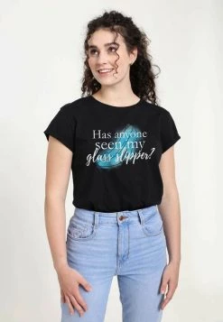 Henry Tiger DISNEY LOST SLIPPER - T-Shirt Print - Black | Damen -Günstiges Henry Tiger Geschäft a87cd6beae834f79a9dca1dcb28787a0