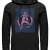 Henry Tiger Unisex MARVEL WAVY AVENGERS ICON - Kapuzenpullover - Black