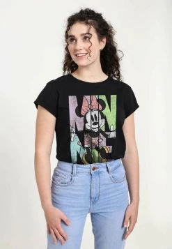 Henry Tiger Damen DISNEY CLASSICS MINNIE NAME FILL - T-Shirt Print - Black -Günstiges Henry Tiger Geschäft a8cf169611954c45a9fe23f1c1dd1b22