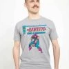 Henry Tiger MARVEL AVENGERS CLASSIC - WI HAWKEY USED A SLINGSHOT - T-Shirt Print - Melange Grey | Unisex