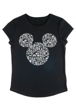 Henry Tiger Damen DISNEY CLASSICS MICKEY ICONS FILL - T-Shirt Print - Black -Günstiges Henry Tiger Geschäft a9562ae2b44a439b8e515cf6f1cc3b9a