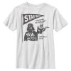 Henry Tiger STAR WARS DARKSIDE 50'S - T-Shirt Print - White | Unisex