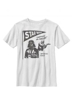 Henry Tiger STAR WARS DARKSIDE 50'S - T-Shirt Print - White | Unisex