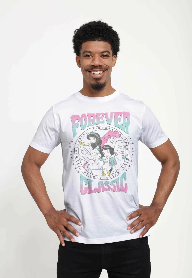 Henry Tiger DISNEY PRINCESSES - CLASSIC PRINCESS - T-Shirt Print - White | Unisex 1 Henry Tiger DISNEY PRINCESSES - CLASSIC PRINCESS - T-Shirt Print - White | Unisex