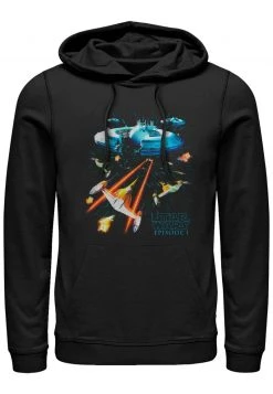 Henry Tiger Unisex STAR WARS EP 1 EPIC SCENE - Kapuzenpullover - Black