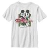 Henry Tiger Unisex DISNEY CLASSICS VINTAGE HOLIDAY MICKEY - T-Shirt Print - White