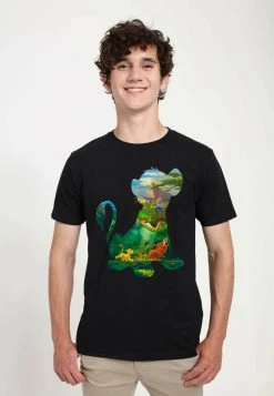 Henry Tiger Unisex DISNEY LION KING - CUB LIFE - T-Shirt Print - Black