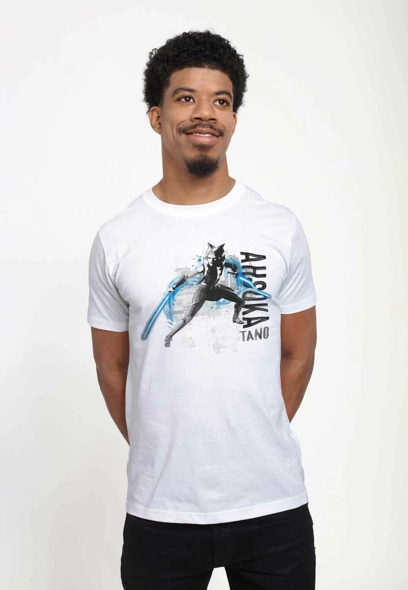 Henry Tiger STAR WARS: CLONE WARS - AHSOKA COLLAGE - T-Shirt Print - White | Unisex 4 Henry Tiger STAR WARS: CLONE WARS - AHSOKA COLLAGE - T-Shirt Print - White | Unisex – Bild 4