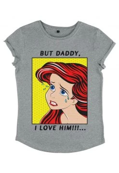 Henry Tiger Damen DISNEY - T-Shirt Print - Melange Grey -Günstiges Henry Tiger Geschäft ac8d465d1a1c4688a1daa08b04d30eaa