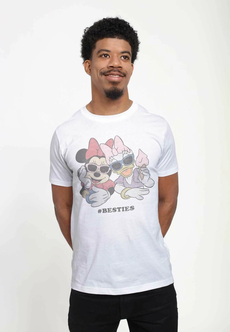 Henry Tiger DISNEY CLASSICS UNISEX BESTIES - T-Shirt Print - White 1 Henry Tiger DISNEY CLASSICS UNISEX BESTIES - T-Shirt Print - White