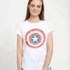 Henry Tiger Damen MARVEL AVENGERS CLASSIC - SUPER SOLDIER - T-Shirt Print - White