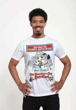 Henry Tiger DISNEY CLASSICS 101 DALMATIANS - VINTAGE POSTER - T-Shirt Print - White | Unisex