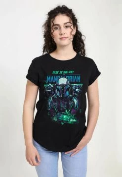 Henry Tiger Damen STAR WARS SHOOT EM DOWN - T-Shirt Print - Black