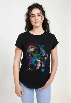 Henry Tiger MARVEL THOR RAGNAROK - WARRIORS - T-Shirt Print - Black | Damen