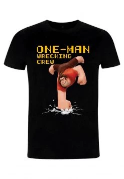 Henry Tiger DISNEY WRECK-IT RALPH 2 - WRECKING CREW - T-Shirt Print - Black | Unisex -Günstiges Henry Tiger Geschäft ae6280f2b2fb4c1ca45b26fe16d0e707