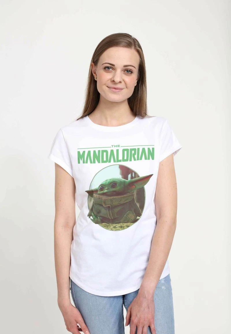 Henry Tiger STAR WARS: MANDALORIAN - THE LOOK - T-Shirt Print - White | Damen 1 Henry Tiger STAR WARS: MANDALORIAN - THE LOOK - T-Shirt Print - White | Damen