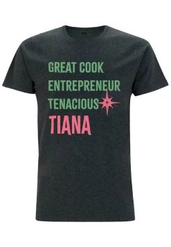 Henry Tiger Unisex DISNEY TIANA - T-Shirt Print - Melange Black -Günstiges Henry Tiger Geschäft aeccacac3fd54224bcc5fece0e20f503