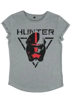 Henry Tiger Damen STAR WARS HUNTER - T-Shirt Print - Melange Grey 8 Henry Tiger Damen STAR WARS HUNTER - T-Shirt Print - Melange Grey -Günstiges Henry Tiger Geschäft af0123f361be464fa39ab0ec6bd13491