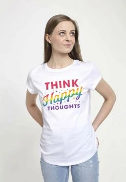 Henry Tiger Damen DISNEY CLASSICS HAPPY THOUGHTS - T-Shirt Print - White -Günstiges Henry Tiger Geschäft af4b6d5248f04dfab15e1b43e482560f