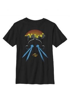 Henry Tiger Unisex PIXAR LAZER EYES - T-Shirt Print - Black