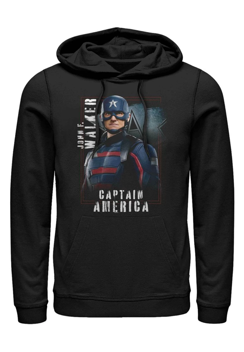 Henry Tiger Unisex MARVEL WALKER HERO - Kapuzenpullover - Black 1 Henry Tiger Unisex MARVEL WALKER HERO - Kapuzenpullover - Black