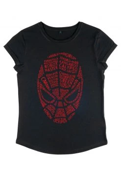 Henry Tiger Damen MARVEL AVENGERS CLASSIC - SPIDEY WORDS - T-Shirt Print - Black -Günstiges Henry Tiger Geschäft b0d5612475014c6595d98422f2db4c0c
