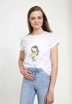 Henry Tiger Damen DISNEY MULAN - MULAN AND MUSHU - T-Shirt Print - White -Günstiges Henry Tiger Geschäft b145d4fe011142dcb52a5c9514399ef9