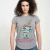 Henry Tiger DISNEY CLASSICS LILO & STITCH - THIS IS SCRUMP - T-Shirt Print - Melange Grey | Damen