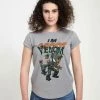 Henry Tiger MARVEL OTHER - I AM GROOT VENOM - T-Shirt Print - Melange Grey | Damen