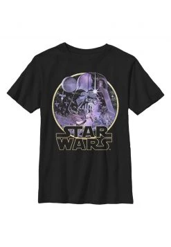 Henry Tiger Unisex STAR WARS - T-Shirt Print - Black