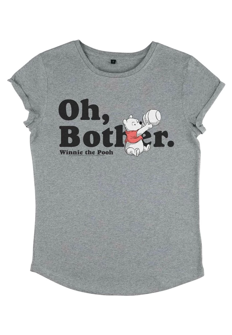 Henry Tiger Damen DISNEY CLASSICS MORE BOTHERS - T-Shirt Print - Melange Grey 4 Henry Tiger Damen DISNEY CLASSICS MORE BOTHERS - T-Shirt Print - Melange Grey – Bild 4