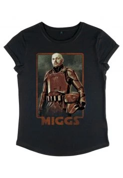 Henry Tiger Damen STAR WARS MANDOMON EPI6 THE ENEMY - T-Shirt Print - Black -Günstiges Henry Tiger Geschäft b1925cee4d88452088695616cb538eb9