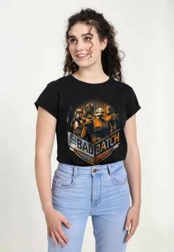 Henry Tiger Damen STAR WARS BATCH GROUP CHEVRON - T-Shirt Print - Black -Günstiges Henry Tiger Geschäft b1a33860440d48a8953da2e131584f15