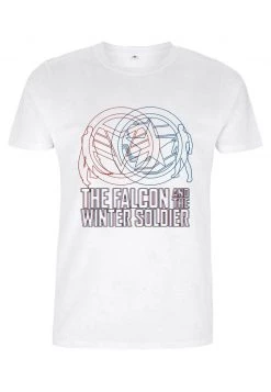 Henry Tiger Unisex MARVEL RED BLUE WIREFRAME - T-Shirt Print - White -Günstiges Henry Tiger Geschäft b1cc6d05174e4cd68ffbd781754255f1