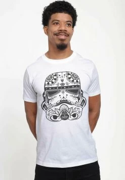 Henry Tiger Unisex STAR WARS: CLASSIC - SUGAR SKULL TROOP - T-Shirt Print - White -Günstiges Henry Tiger Geschäft b26bfffb9660434a93f49b8293329de3