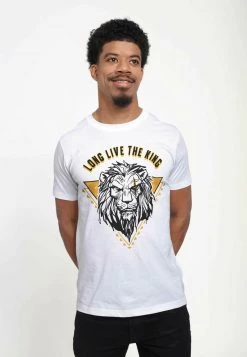 Henry Tiger Unisex DISNEY THE LION KING: LIVE ACTION - LONG LIVE THE KING SCAR - T-Shirt Print - White -Günstiges Henry Tiger Geschäft b27e31f522ab4aa4805c8e1b1da50c41