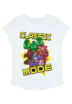 Henry Tiger Damen MARVEL AVENGERS CLASSIC - MARVEL CLASSIC MODE - T-Shirt Print - White -Günstiges Henry Tiger Geschäft b3a4c403aba54fe28a2a960579fa3b75