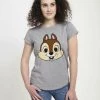 Henry Tiger Damen DISNEY CLASSICS - T-Shirt Print - Melange Grey